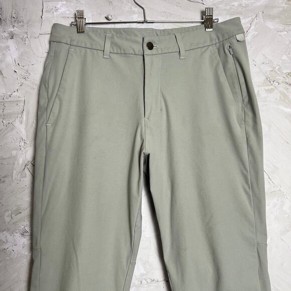 Lululemon Commission Pant Slim Fit Warpstreme SIZE 32 x 28 Silver Drop ABC Chino - Picture 8 of 13
